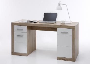 Schreibtisch CAN-CAN San Remo / Weiß Dekor